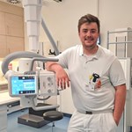 Radiologietechnologe Daniel Schneeweis