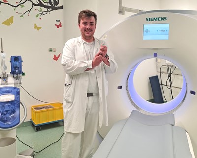 Radiologietechnologe Daniel Schneeweis