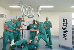 Team der Orthopädie mit MAKO