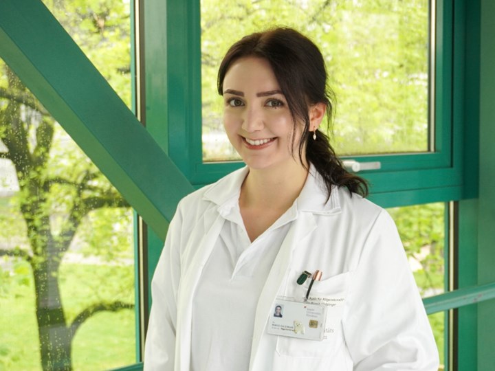 Birgit Holzinger, Ärztin in Ausbildung zur Allgemeinmedizinerin