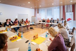 Pressekonferenz beim Spatenstich PVZ