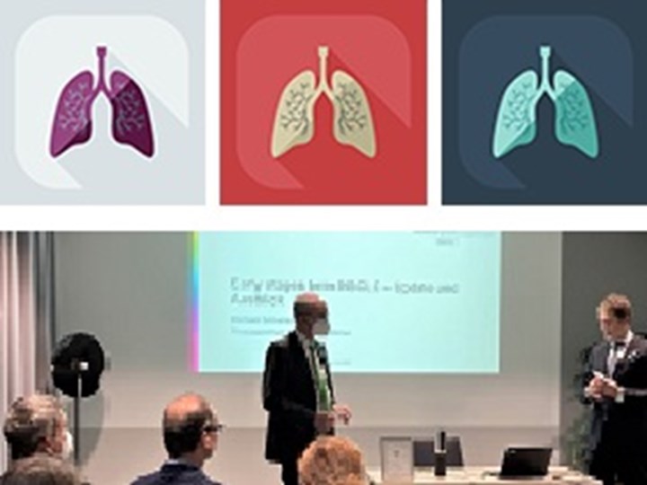 Prof. Lamprecht moderiert die Lungenkarzinom-Fortbildung.