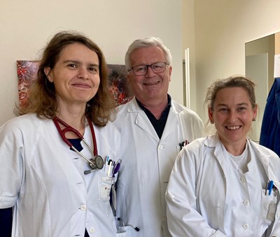 Ärzteteam der Palliativ-Station