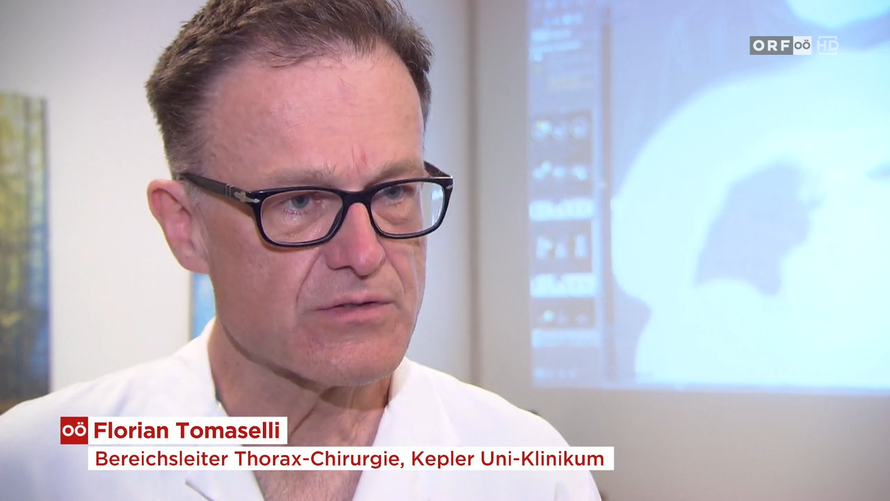 Einsatz eines OP-Roboters ermöglicht präzisere und schonendere Operationen im Brustkorb