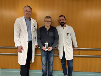 Neurologie-Team mit Patienten