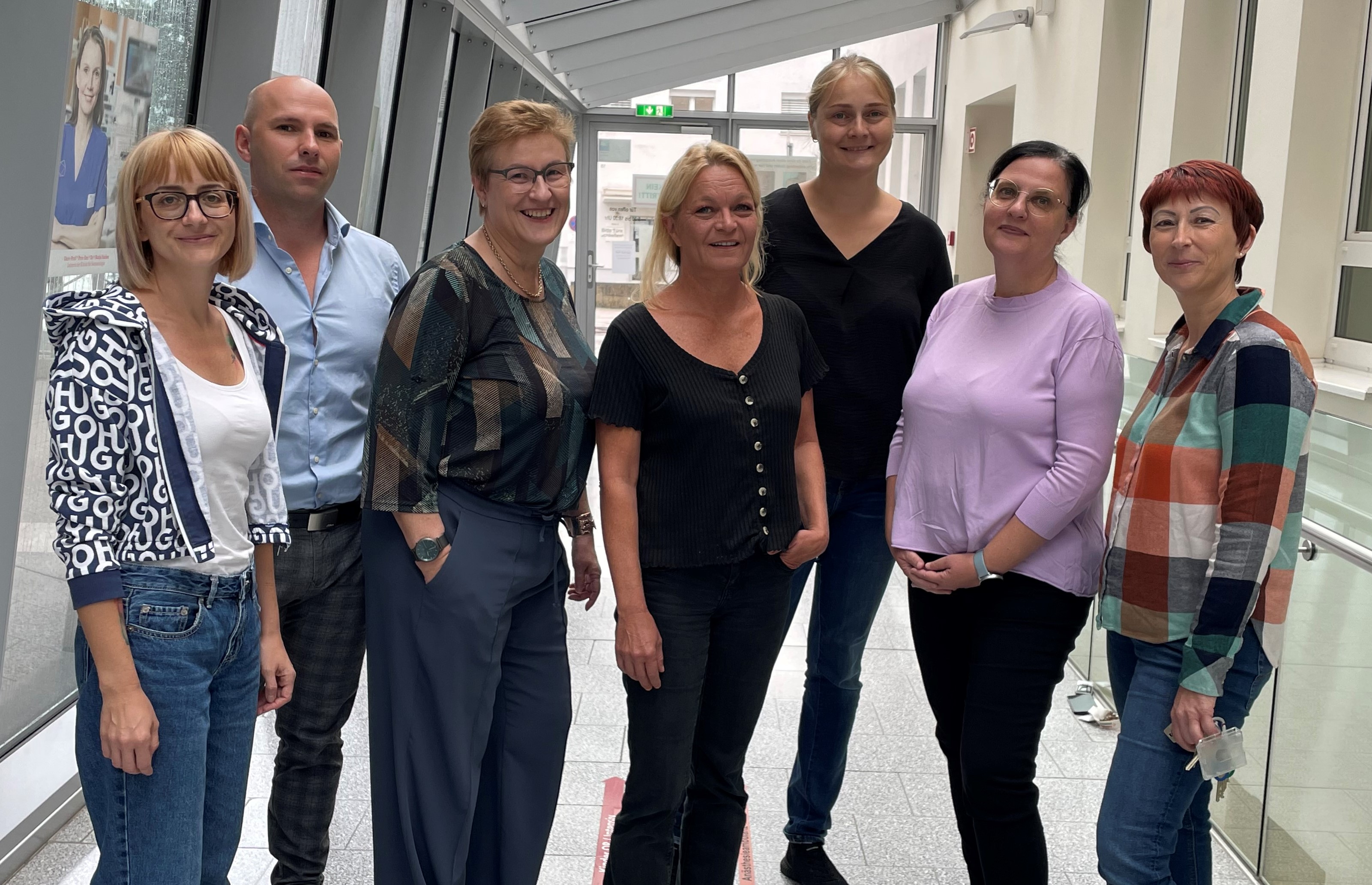 Team der Krankenhaushygiene am Kepler Uniklinikum