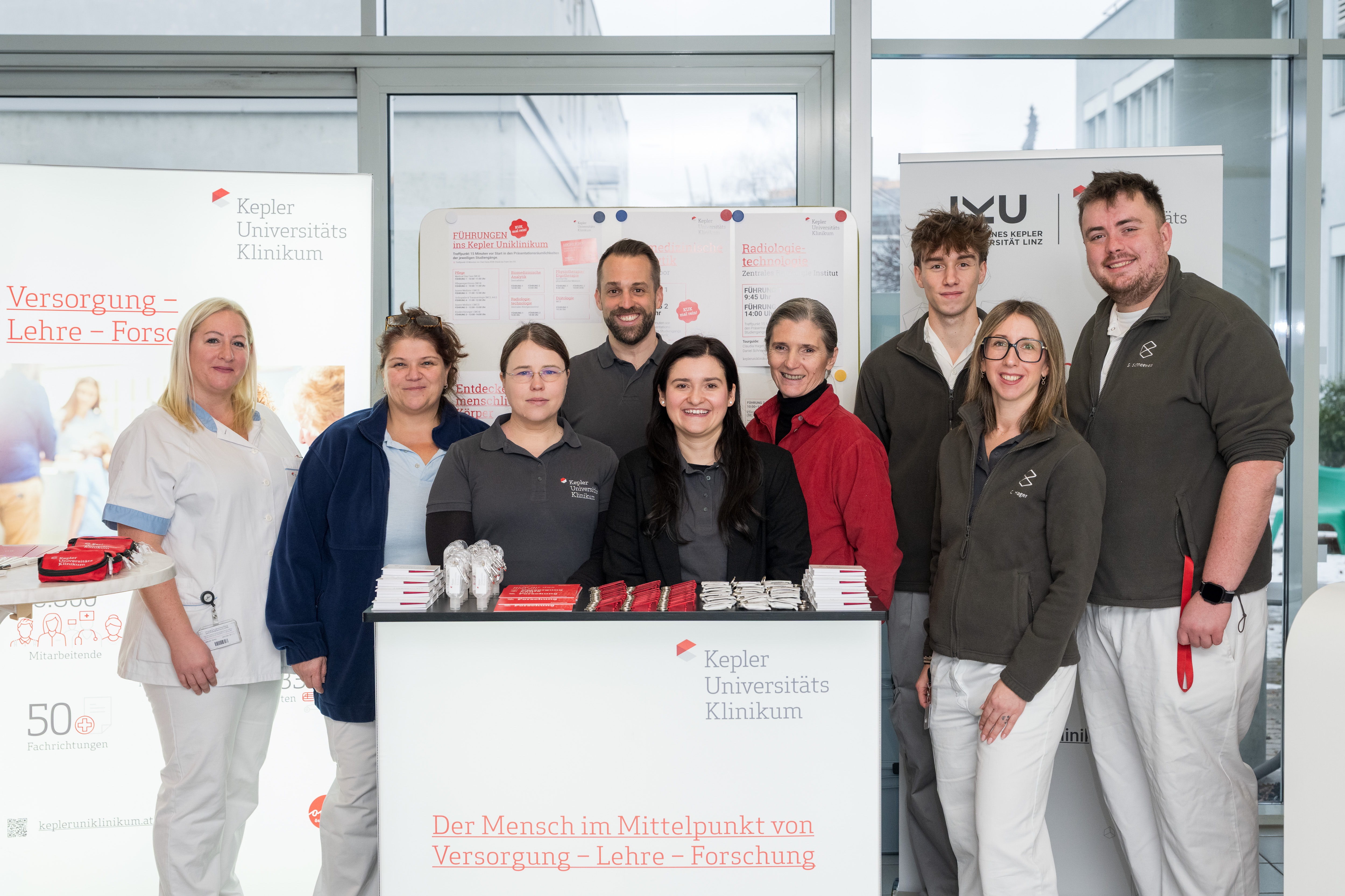 Infotag der FH Gesundheitsberufe OÖ und der Schule für Gesundheits- und Krankenpflege am KUK