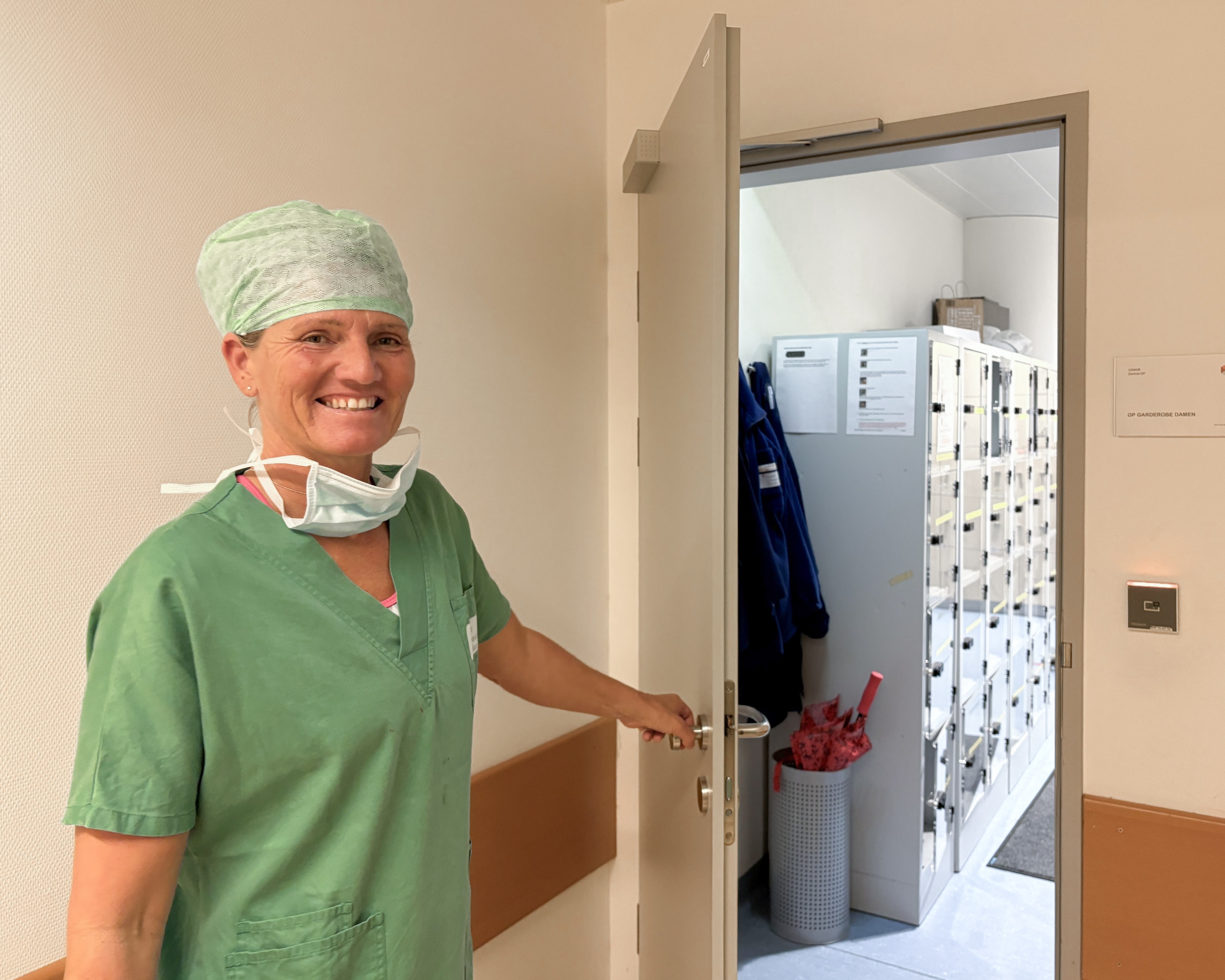 OP-Pflegekraft Manuela Fischer 