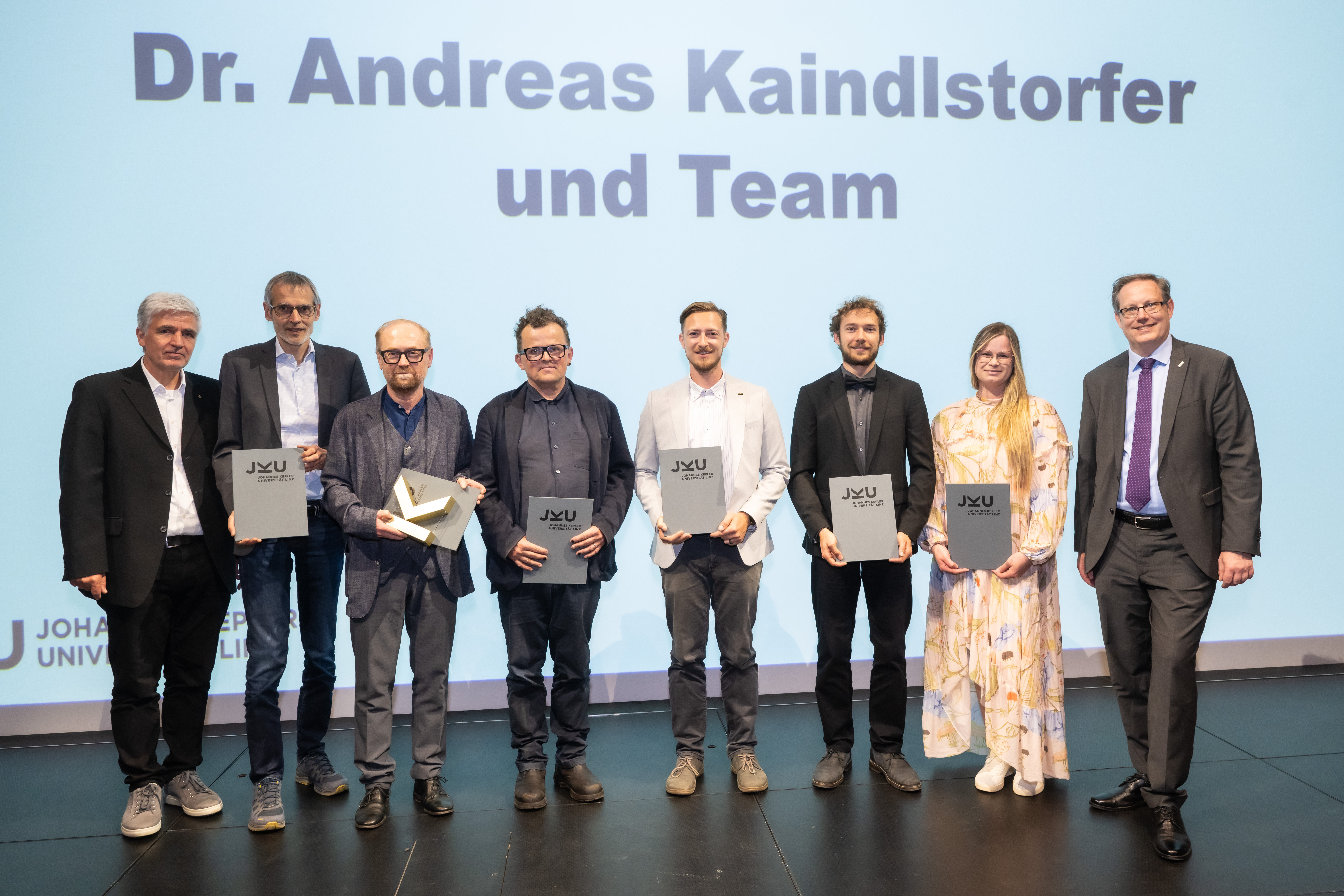 OA Dr. Kaindlsdorfer und sein Team bei den "Kepler Awards 2026"