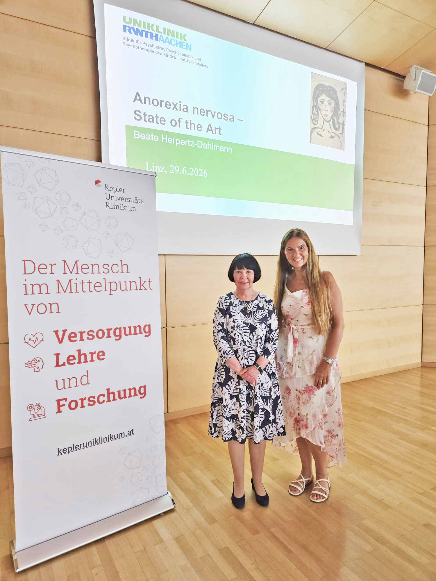 Prof.in Dr.in Beate Herpertz-Dahlmann und Prim.a Dr.in Ellen Auer-Welsbach, MBA