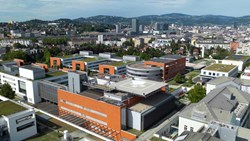 Drohnenaufnahme Neuromed Campus