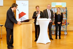 Ansprache bei der Jubiläumsfeier der Bücherei am Med Campus IV. des KUK