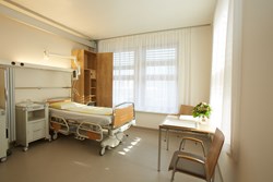 Musterzimmer nach Generalsanierung Bau A/B