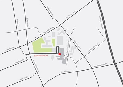 Lageplan Med Campus IV.