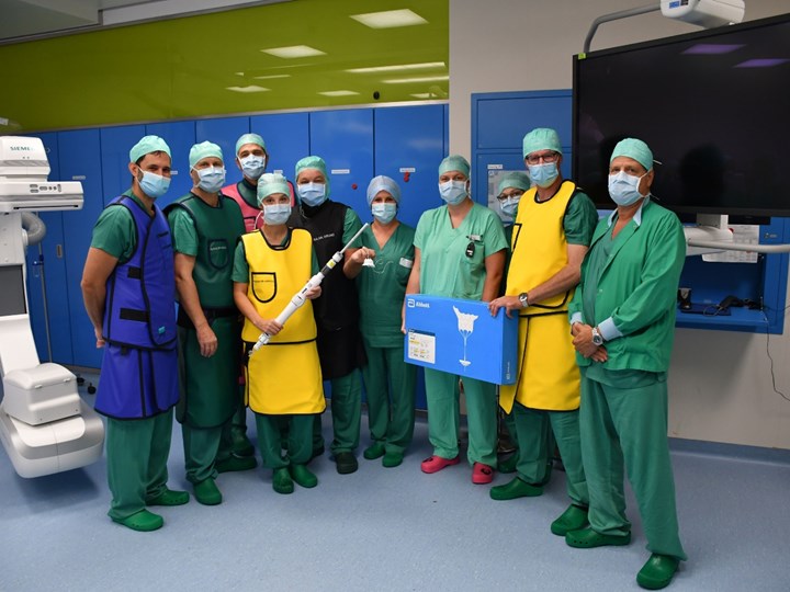 Team von Kardiologen und Herzchirurgen