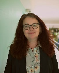 Birgit Dürk von pro mente im Portrait